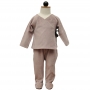 La Queue du Chat Kimono Set Frog Beige